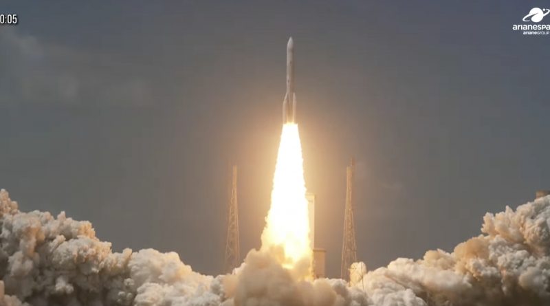 Ariane 64 remplit avec succès sa première mission