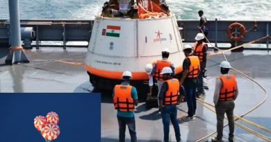 Nouveau test de qualification pour les parachutes du vaisseau Gaganyaan