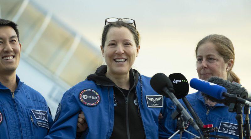 Sophie Adenot a commencé sa phase de réadaptation terrestre